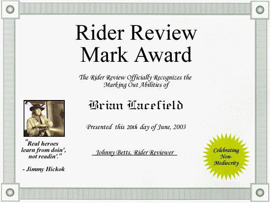 Rider Award