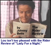 Lou Reads the Rider Review
