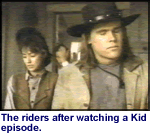 The Riders Watch a Kid Episode